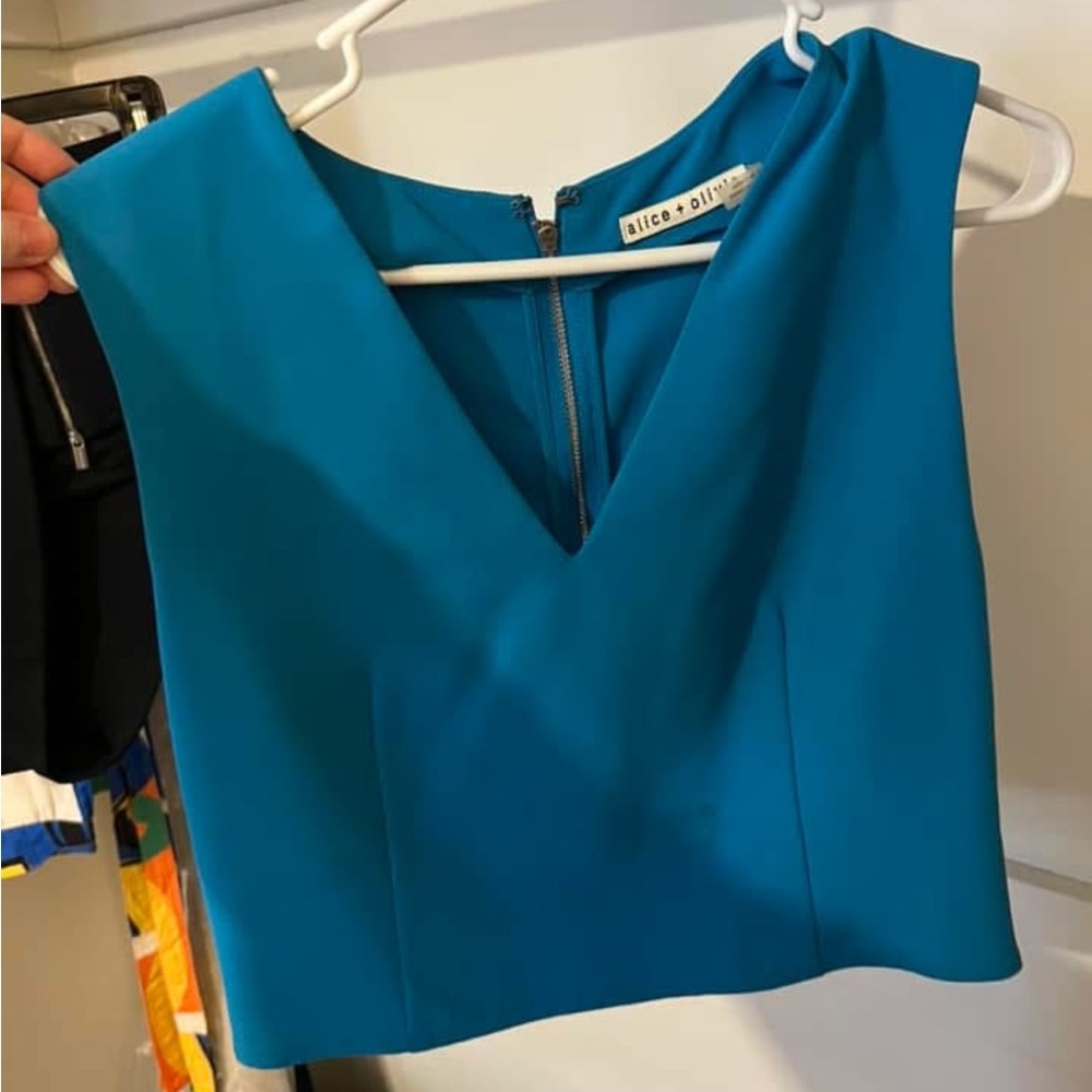 Alice and Olivia Cropped Top